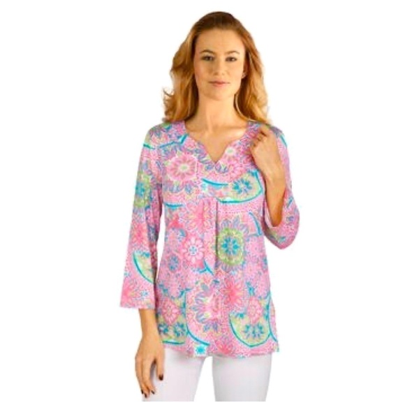 New Ruby Rd. Paisley Print Top Size 2X - Picture 1 of 8